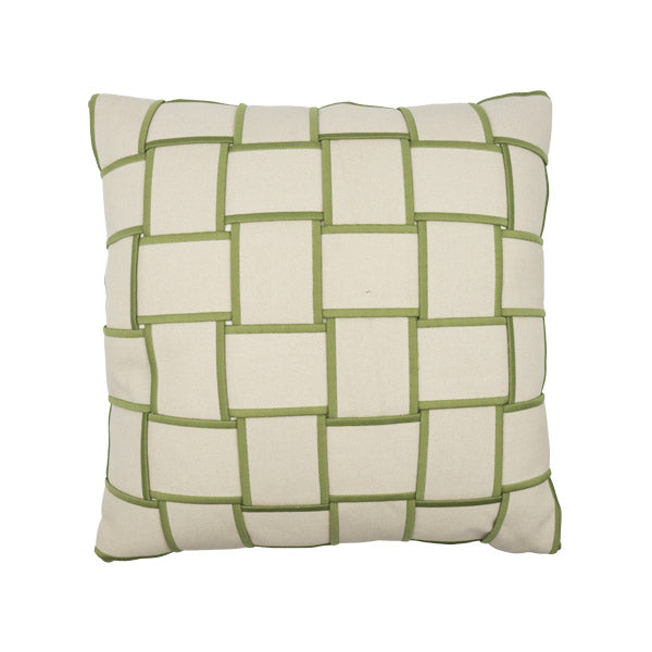 Cojín 45x45cm verde