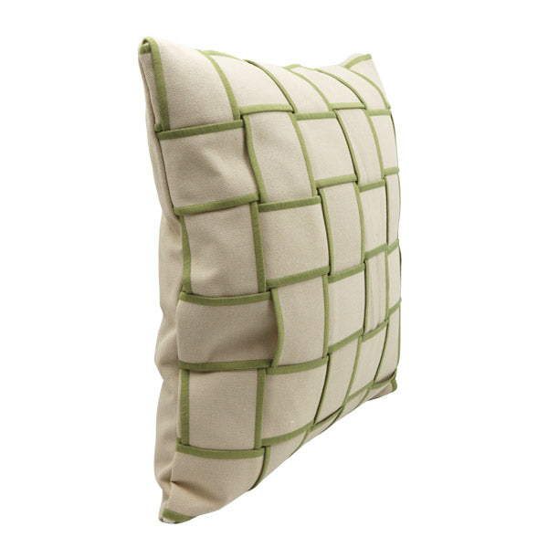 Cojín 45x45cm verde