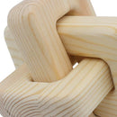 Nudo decorativo madera