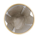 Cesto para lavandería beige