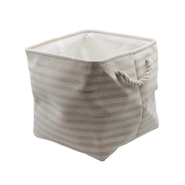 Cesto organizador beige