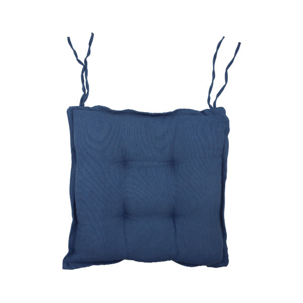Cojin p/silla azul