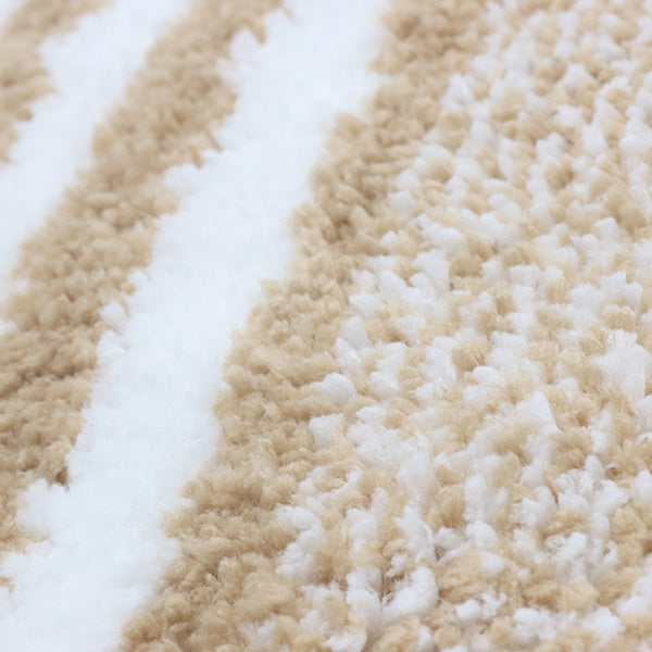 Alfombra para baño beige