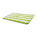 Alfombra para baño color verde