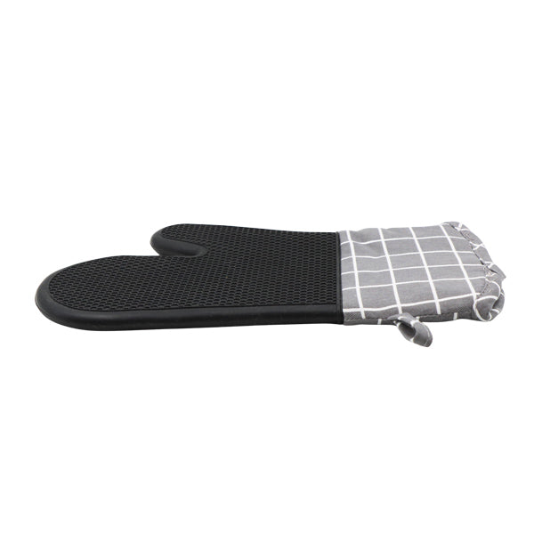 Guante silicon p/cocina negro