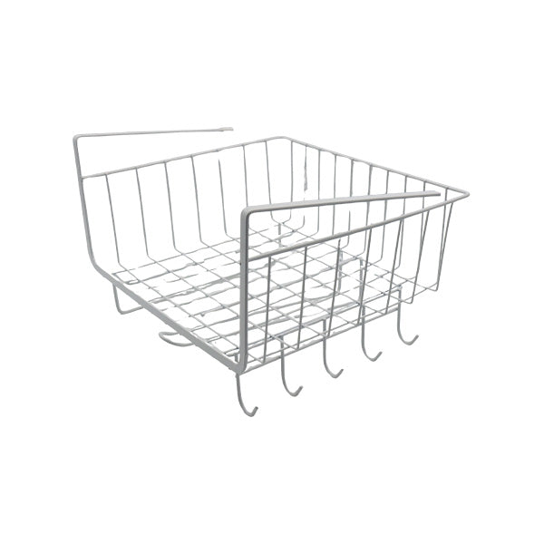 Canasta colgante organizadora blanco