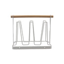 Soporte para secar vasos blanco