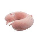 Cojín para cuello diseño de chancho