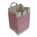 Canasta para ropa rosa