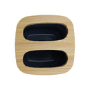 Vaso para cepillo de dientes gris