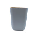 Basurero para baño beige