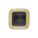 Basurero para baño beige