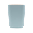 Basurero para baño verde