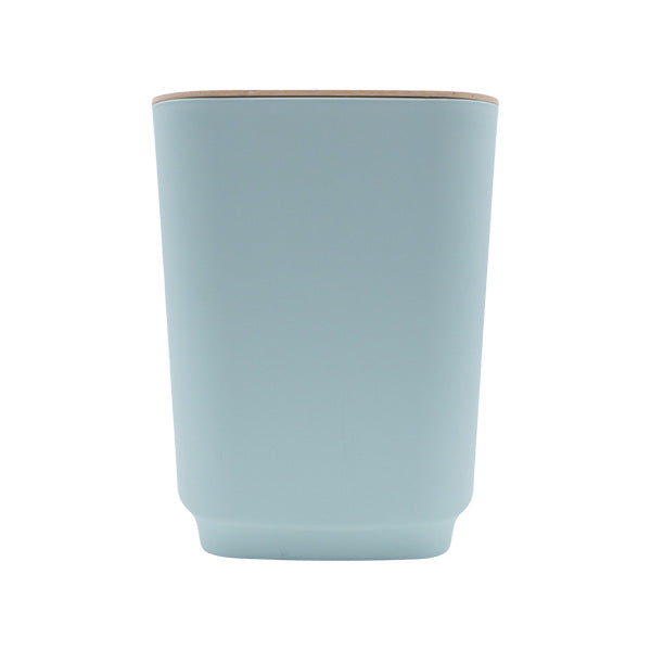 Basurero para baño verde