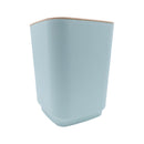 Basurero para baño verde