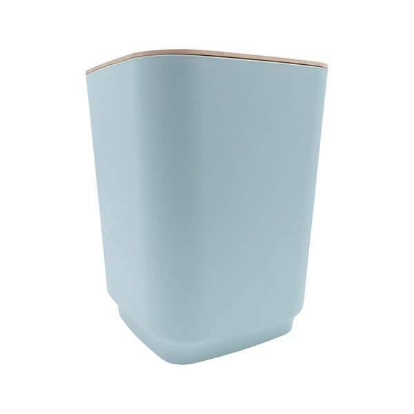 Basurero para baño verde