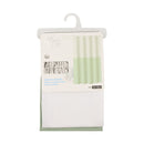 Cortina para baño verde