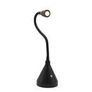 Lampara para escritorio negro