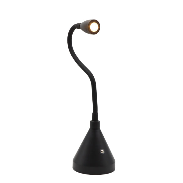 Lampara para escritorio negro