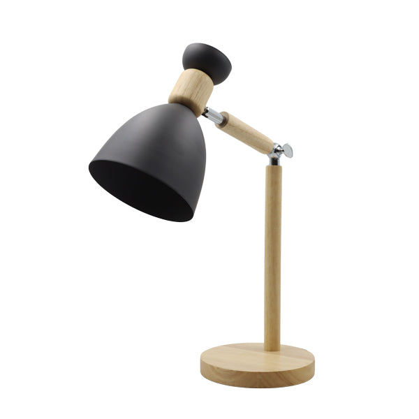Lampara para escritorio gris