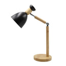 Lampara para escritorio negro