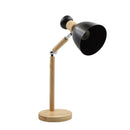 Lampara para escritorio negro