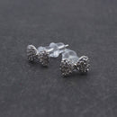 Aretes lazo para dama 6598 - Boga Accessories