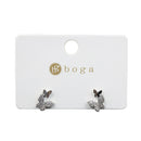 Aretes mariposas 6600 - Boga Accessories