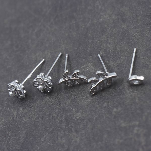 Set 3 aretes para dama 6601 - Boga Accessories