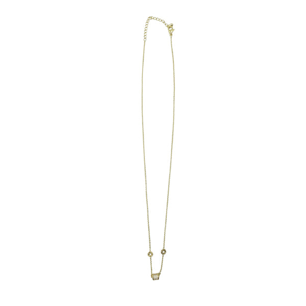 Collar con dije pequeño para dama 6608 - Boga Accessories