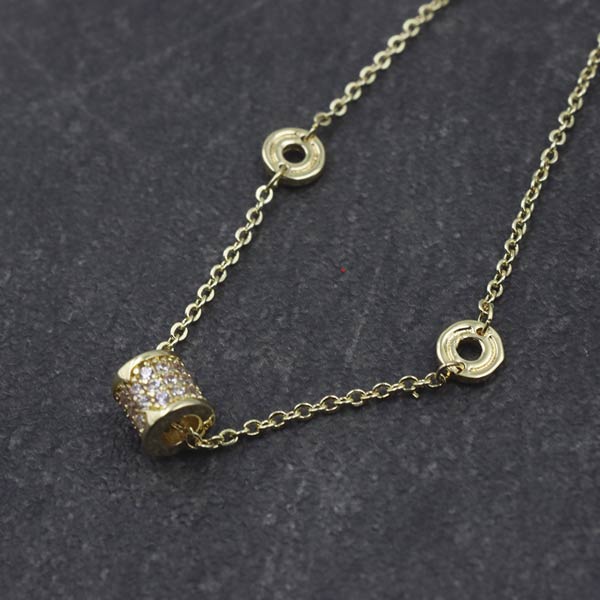 Collar con dije pequeño para dama 6608 - Boga Accessories