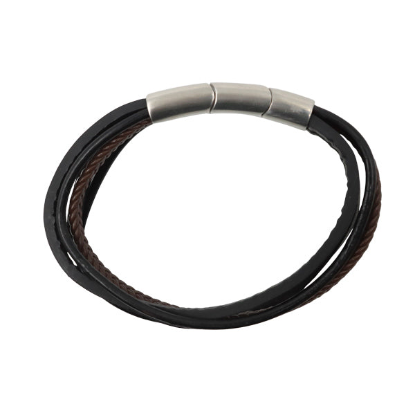 Pulsera combinada para caballero - Bg man