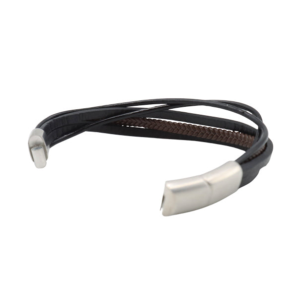 Pulsera combinada para caballero - Bg man