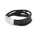 Pulsera combinada para caballero - Bg man