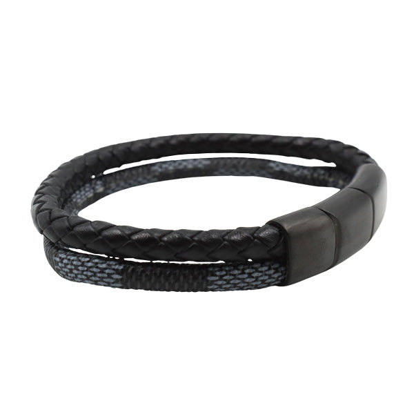 Pulsera combinada para caballero - Bg man