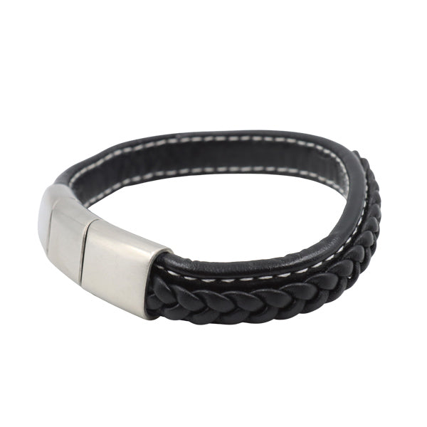 Pulsera combinada para caballero - Bg man