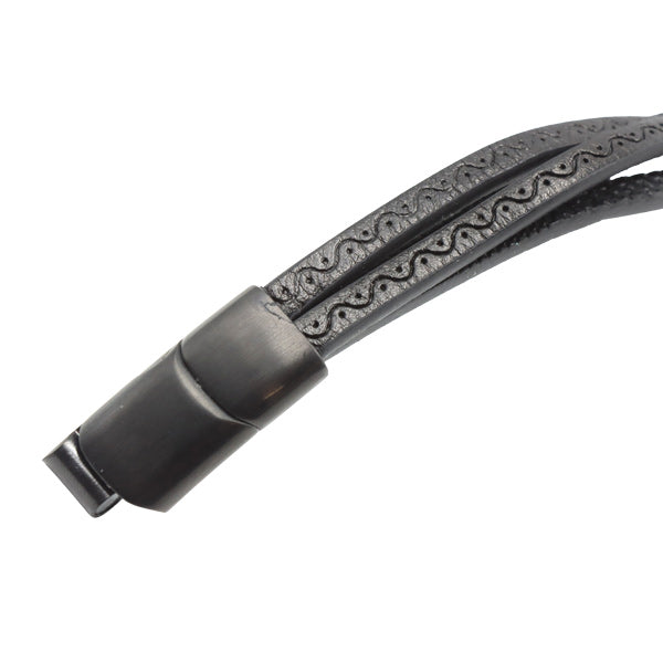 Pulsera combinada para caballero - Bg man