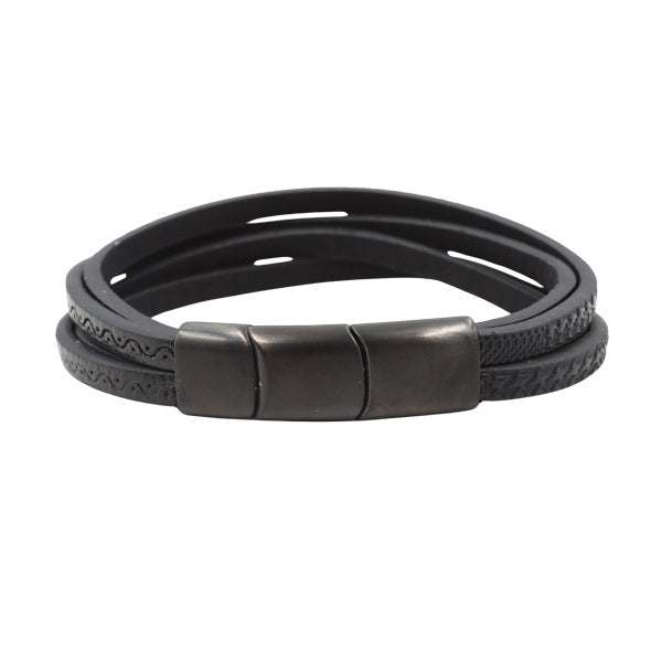 Pulsera combinada para caballero - Bg man