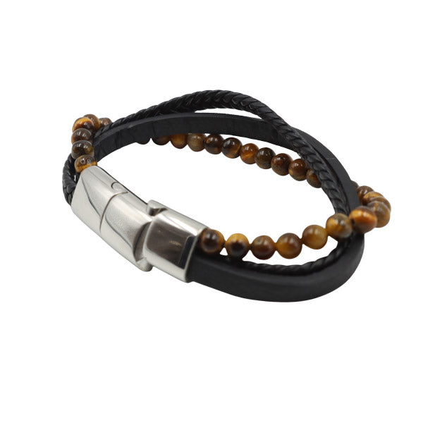 Pulsera combinada para caballero - Bg man