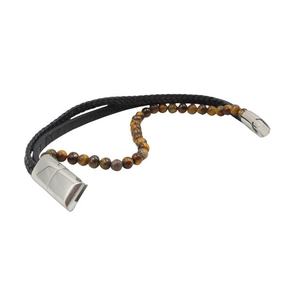 Pulsera combinada para caballero - Bg man