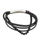 Pulsera combinada para caballero - Bg man