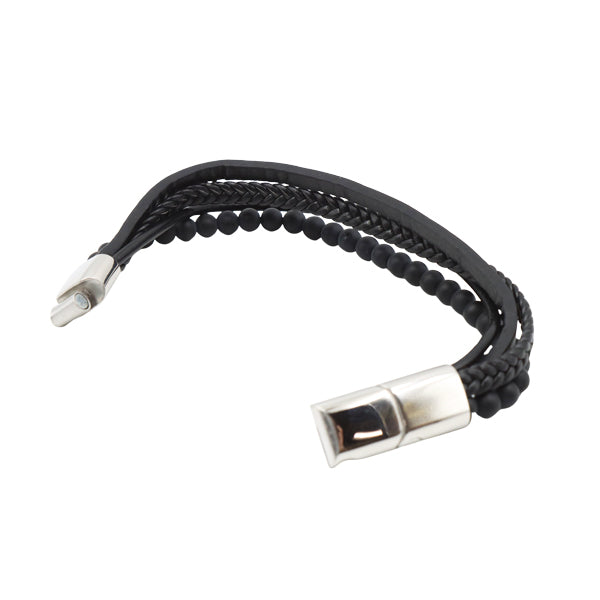 Pulsera combinada para caballero - Bg man