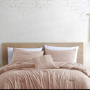 Edredón de 4 piezas Full Queen taupe