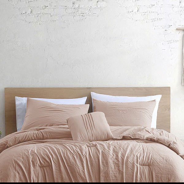 Edredón de 4 piezas Full Queen taupe