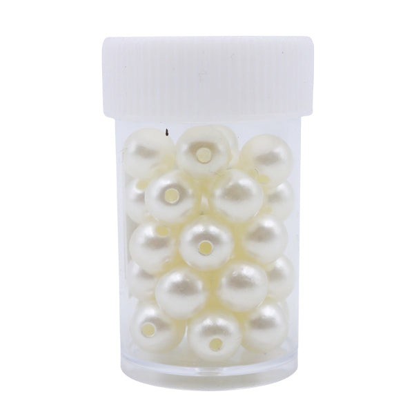 Abalorios plásticos perlas 6 milímetros