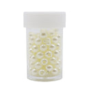 Abalorios plásticos perlas 8 milímetros