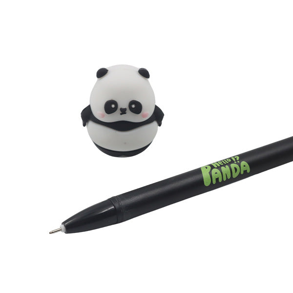 Bolígrafo negro panda