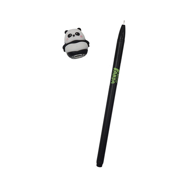Bolígrafo negro panda