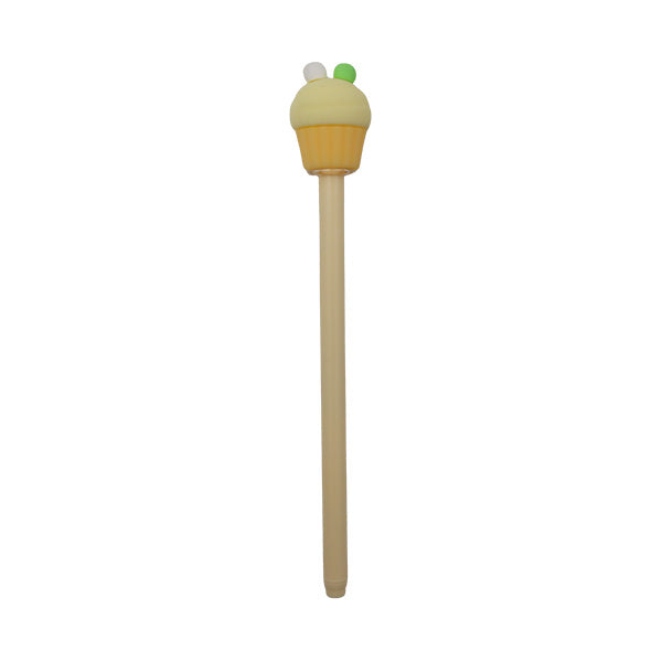 Bolígrafo negro cup cake