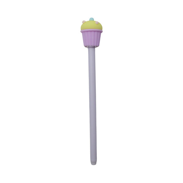 Bolígrafo negro cup cake